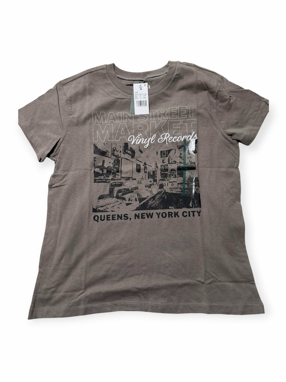 Graphic Tee - Main Street Vinyl Records in Brown